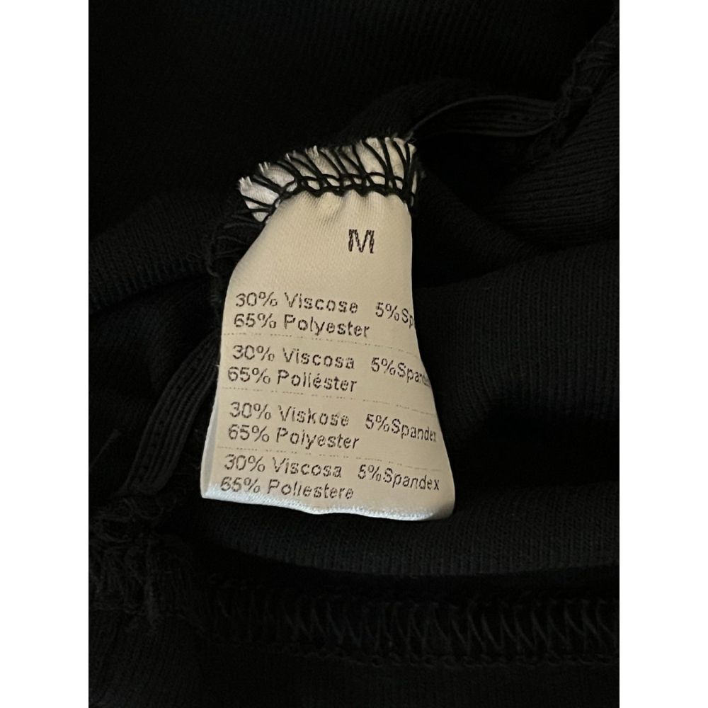 BHome Maternity Top Womens Black Stretch Ruched Sides M NWT - Picture 10 of 12